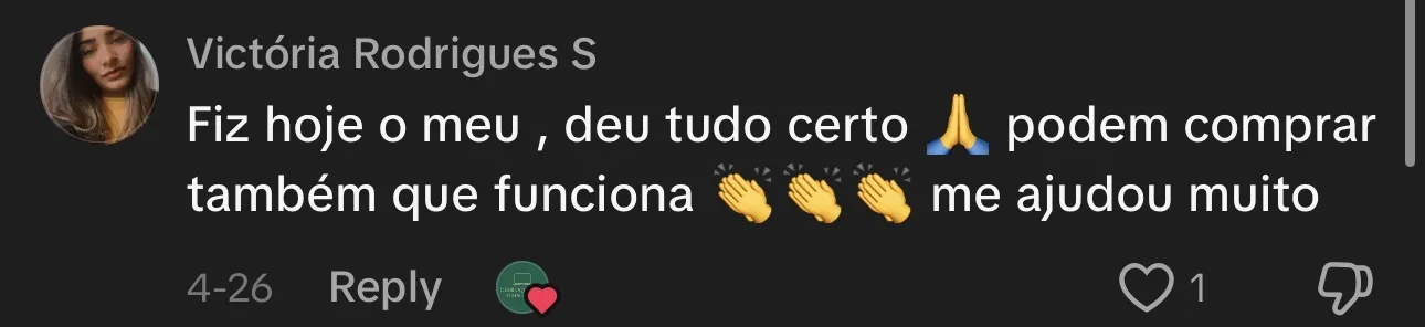 Depoimento cliente