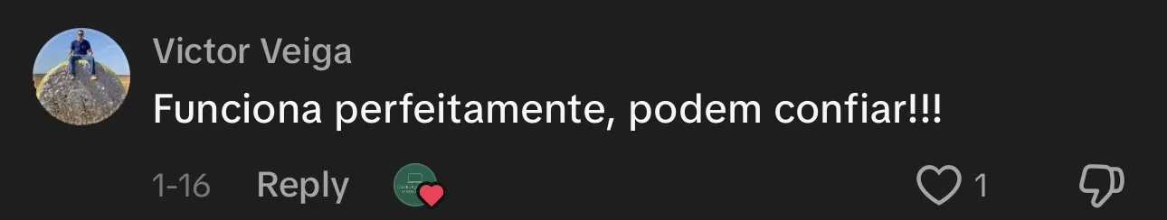 Depoimento cliente