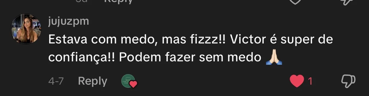 Depoimento cliente